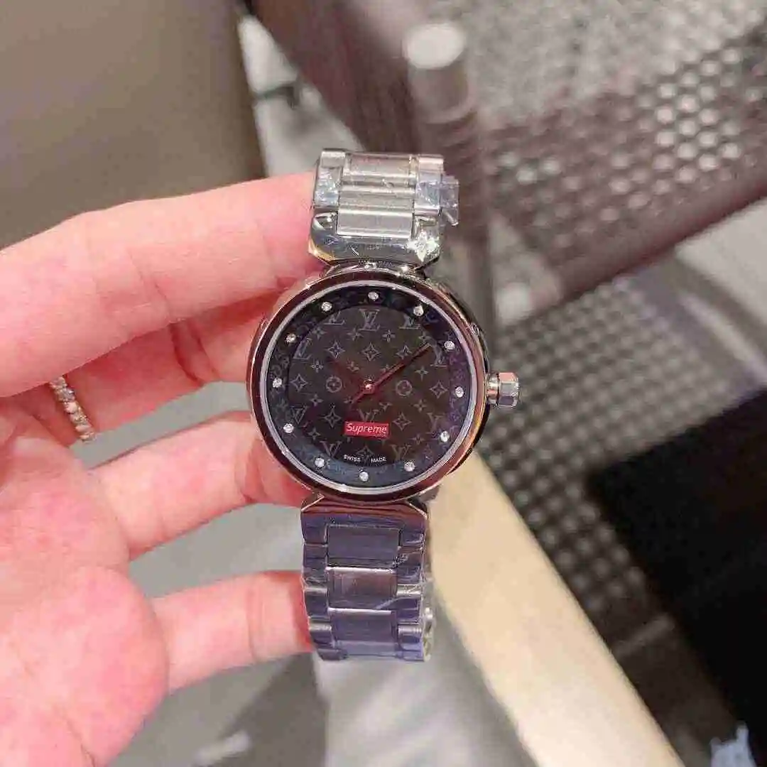 General Watches LV watch for women with original fully automatic mechanical movement, top grade 316 precision steel case with mineral super strong mirror diameter 33mm KK02250 3 view 3