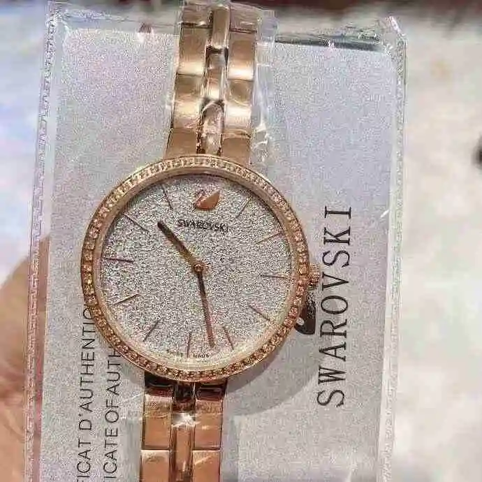 General Watches Swarovski Watch Women's Watch Paired with Original Fully Automatic Mechanical Movement Top Grade 316 Precision Steel Case with Mineral Super Strong Mirror Diameter 35mm KK view 4