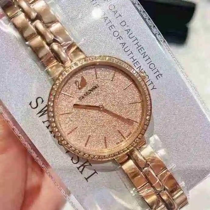 General Watches Swarovski Watch Women's Watch Paired with Original Fully Automatic Mechanical Movement Top Grade 316 Precision Steel Case with Mineral Super Strong Mirror Diameter 35mm KK view 5