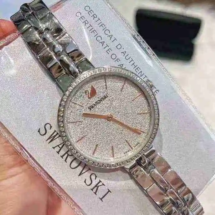 General Watches Swarovski Watch Women's Watch Paired with Original Fully Automatic Mechanical Movement Top Grade 316 Precision Steel Case with Mineral Super Strong Mirror Diameter 35mm KK view 7