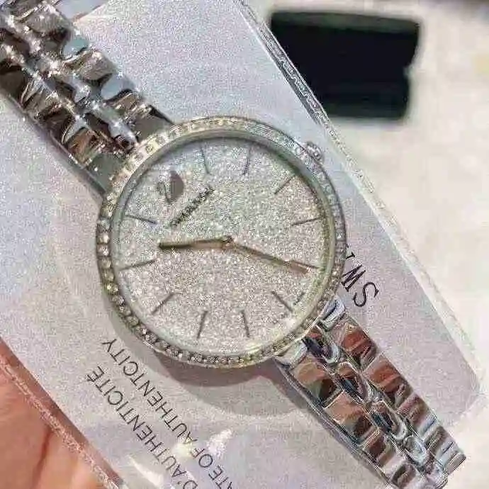 General Watches Swarovski Watch Women's Watch Paired with Original Fully Automatic Mechanical Movement Top Grade 316 Precision Steel Case with Mineral Super Strong Mirror Diameter 35mm KK view 9