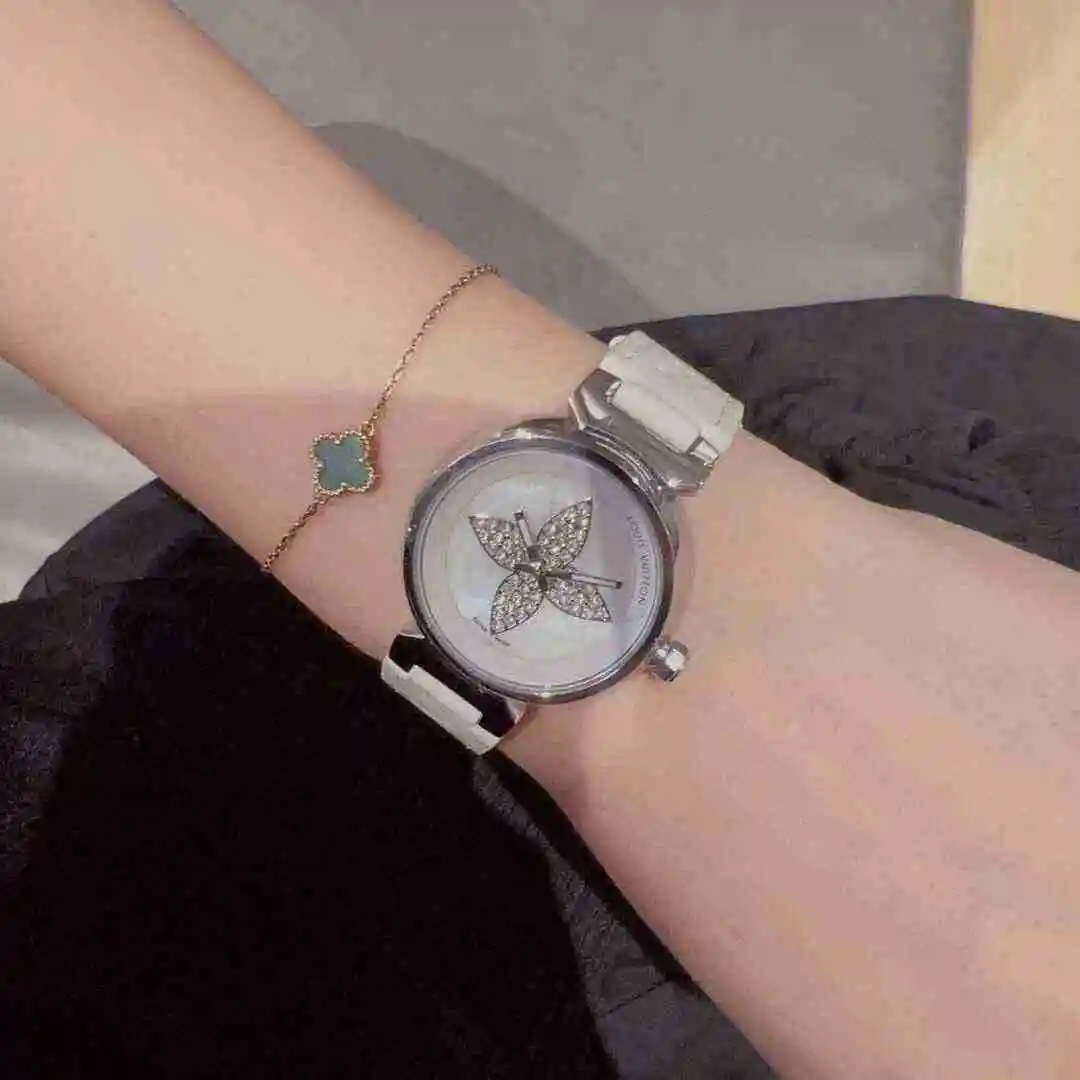 General Watches LV watch for women with original fully automatic mechanical movement, top grade 316 precision steel case with mineral super strong mirror diameter 33mm KK02250 1 view 4