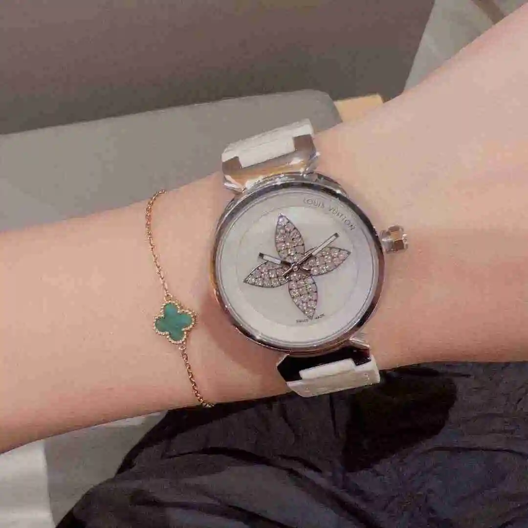 General Watches LV watch for women with original fully automatic mechanical movement, top grade 316 precision steel case with mineral super strong mirror diameter 33mm KK02250 1 view 9