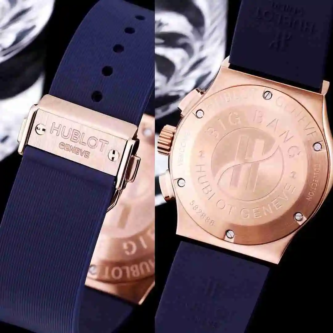 General Watches Hublot Yubo Watch Men's Watch Paired with Original Fully Automatic Mechanical Movement, Top Grade 316 Precision Steel Case with Mineral Super Strong Mirror Diameter 45mm KK04150 view 2