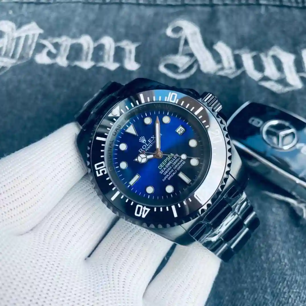 General Watches Rolex Watch Men's Watch Paired with Original Fully Automatic Mechanical Movement Top Grade 316 Precision Steel Case with Mineral Super Strong Mirror Diameter 44mm KK02600 view 4