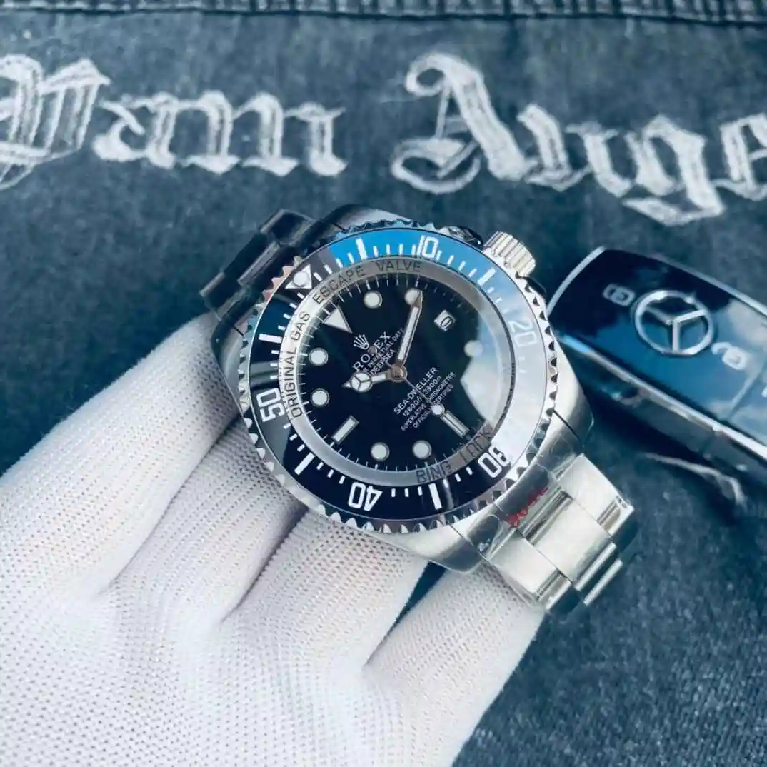 General Watches Rolex Watch Men's Watch Paired with Original Fully Automatic Mechanical Movement Top Grade 316 Precision Steel Case with Mineral Super Strong Mirror Diameter 44mm KK02600 view 7