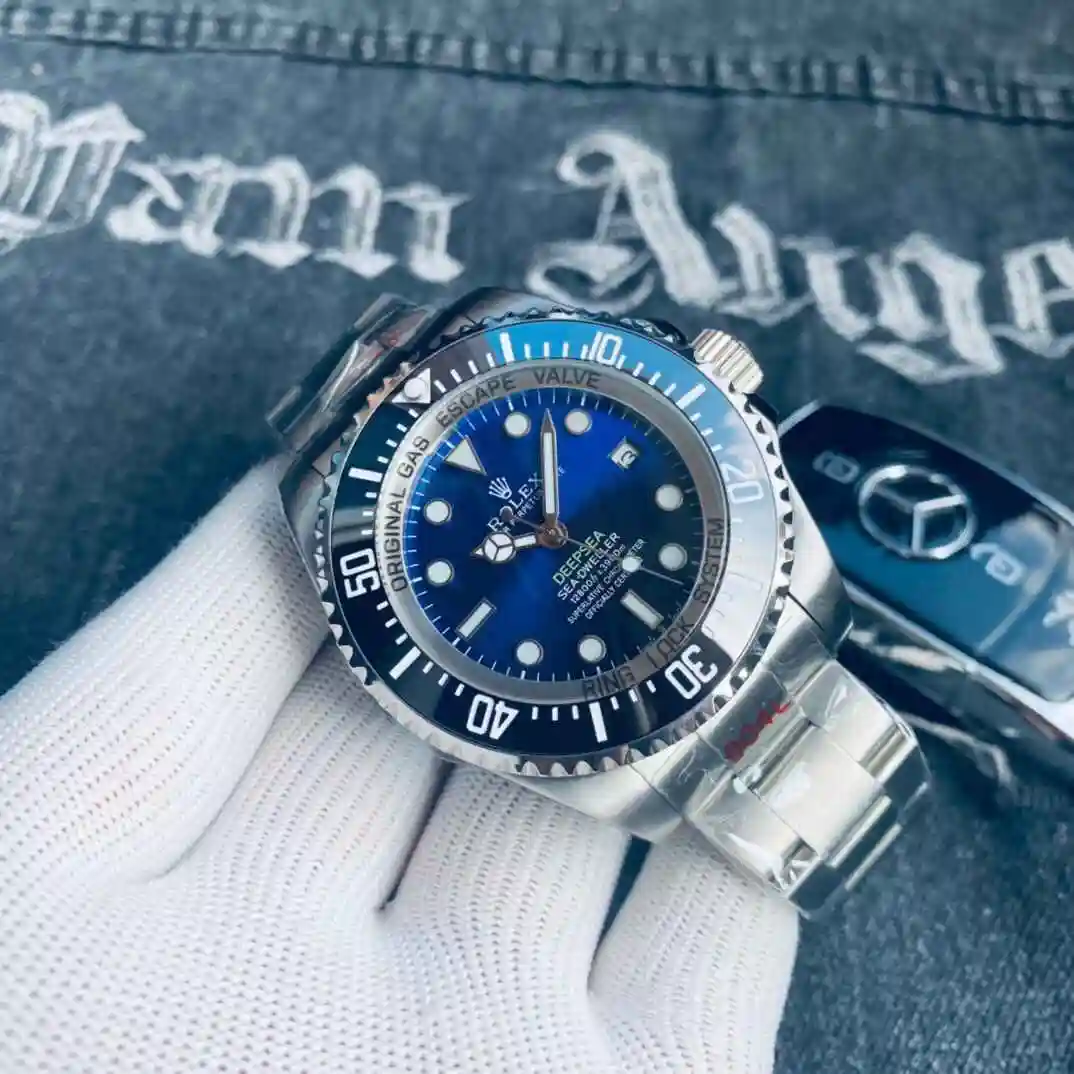 General Watches Rolex Watch Men's Watch Paired with Original Fully Automatic Mechanical Movement Top Grade 316 Precision Steel Case with Mineral Super Strong Mirror Diameter 44mm KK02600 view 9