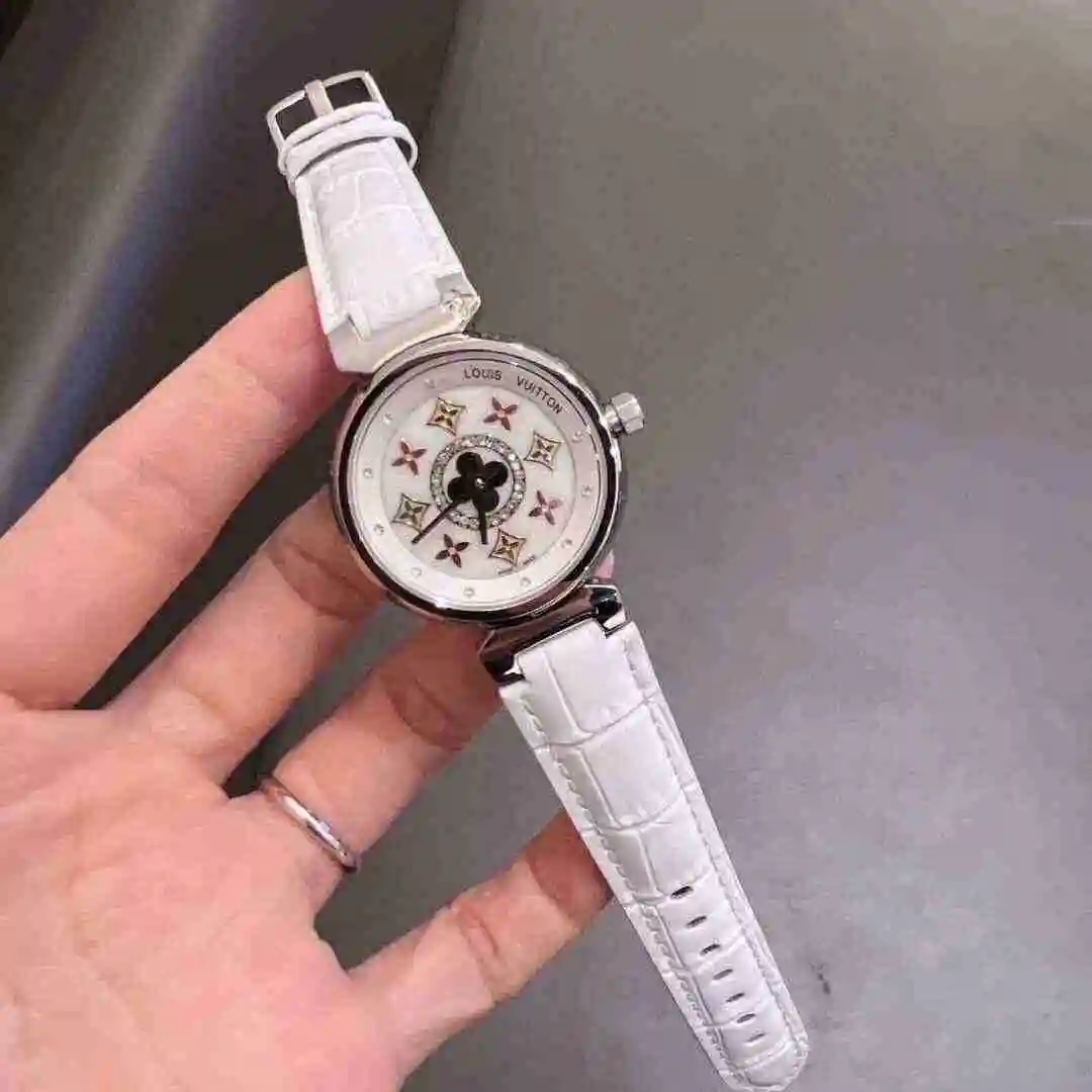 General Watches LV watch for women with original fully automatic mechanical movement, top grade 316 precision steel case with mineral super strong mirror diameter 33mm KK02250 2 view 8