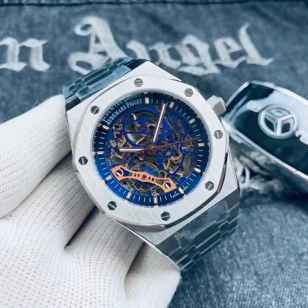 General Watches Epic Royal Watch Men's Watch Paired with Original Fully Automatic Mechanical Movement, Top Grade 316 Precision Steel Case with Mineral Super Strong Mirror Diameter 41mm KK03 view 8