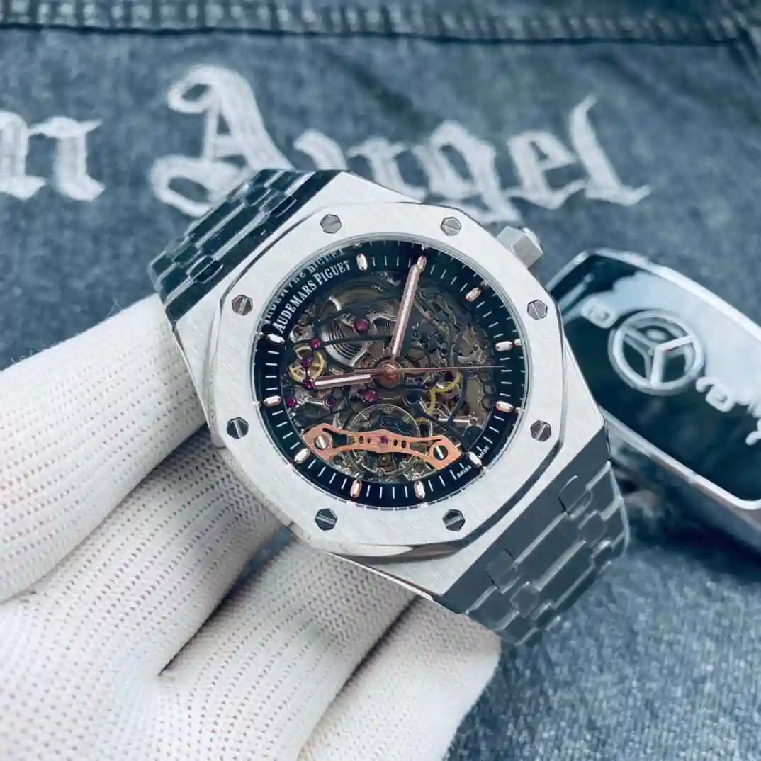 General Watches Epic Royal Watch Men's Watch Paired with Original Fully Automatic Mechanical Movement, Top Grade 316 Precision Steel Case with Mineral Super Strong Mirror Diameter 41mm KK03 view 9