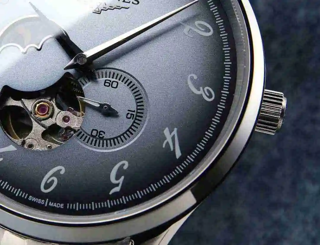 General Watches Longines watch for men with original fully automatic mechanical movement, top grade 316 precision steel case with mineral super strong mirror diameter 40mm kk07250 view 5