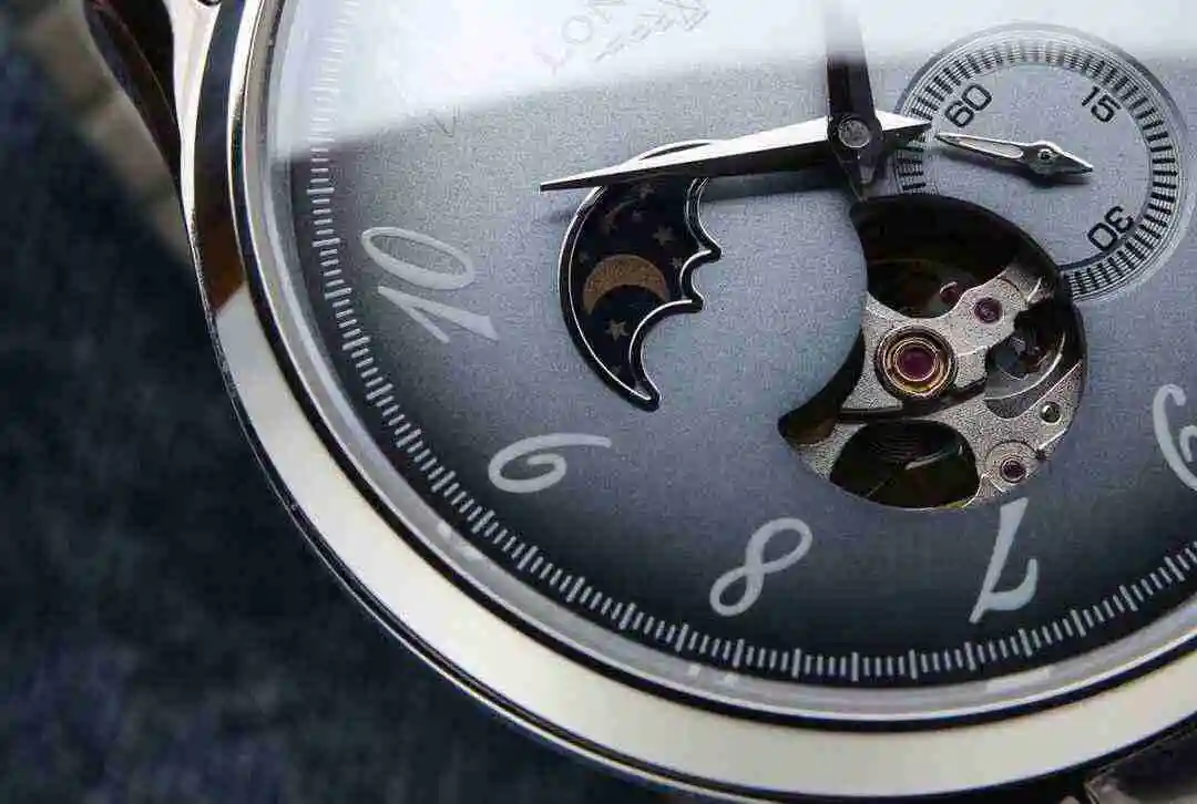 General Watches Longines watch for men with original fully automatic mechanical movement, top grade 316 precision steel case with mineral super strong mirror diameter 40mm kk07250 view 6