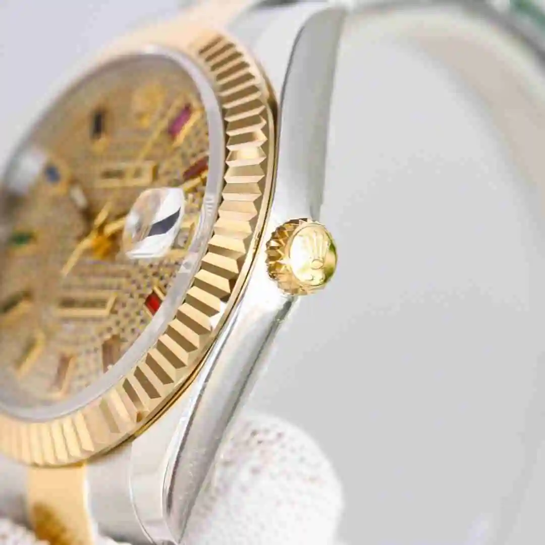 General Watches Rolex Watch Men's Watch Paired with Original Fully Automatic Mechanical Movement Top Grade 316 Precision Steel Case with Mineral Super Strong Mirror Diameter 41mm KK view 5