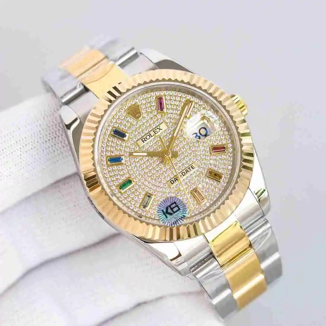 General Watches Rolex Watch Men's Watch Paired with Original Fully Automatic Mechanical Movement Top Grade 316 Precision Steel Case with Mineral Super Strong Mirror Diameter 41mm KK view 9