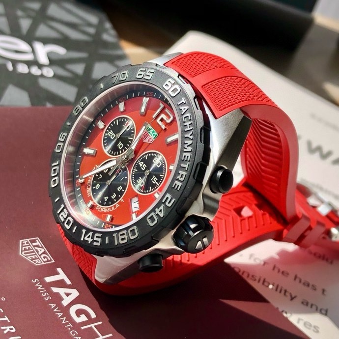 TAG Heuer Formula 1 Stainless Steel Quartz 43mm Watch view 3