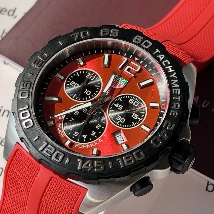 TAG Heuer Formula 1 Stainless Steel Quartz 43mm Watch view 6
