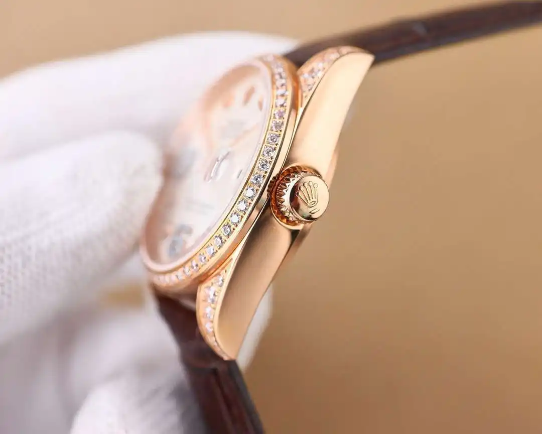 General Watches Watch, women's watch with original fully automatic mechanical movement, top 316 stainless steel case and strap, mineral super mirror, diameter 32cm KK07850 1 view 4