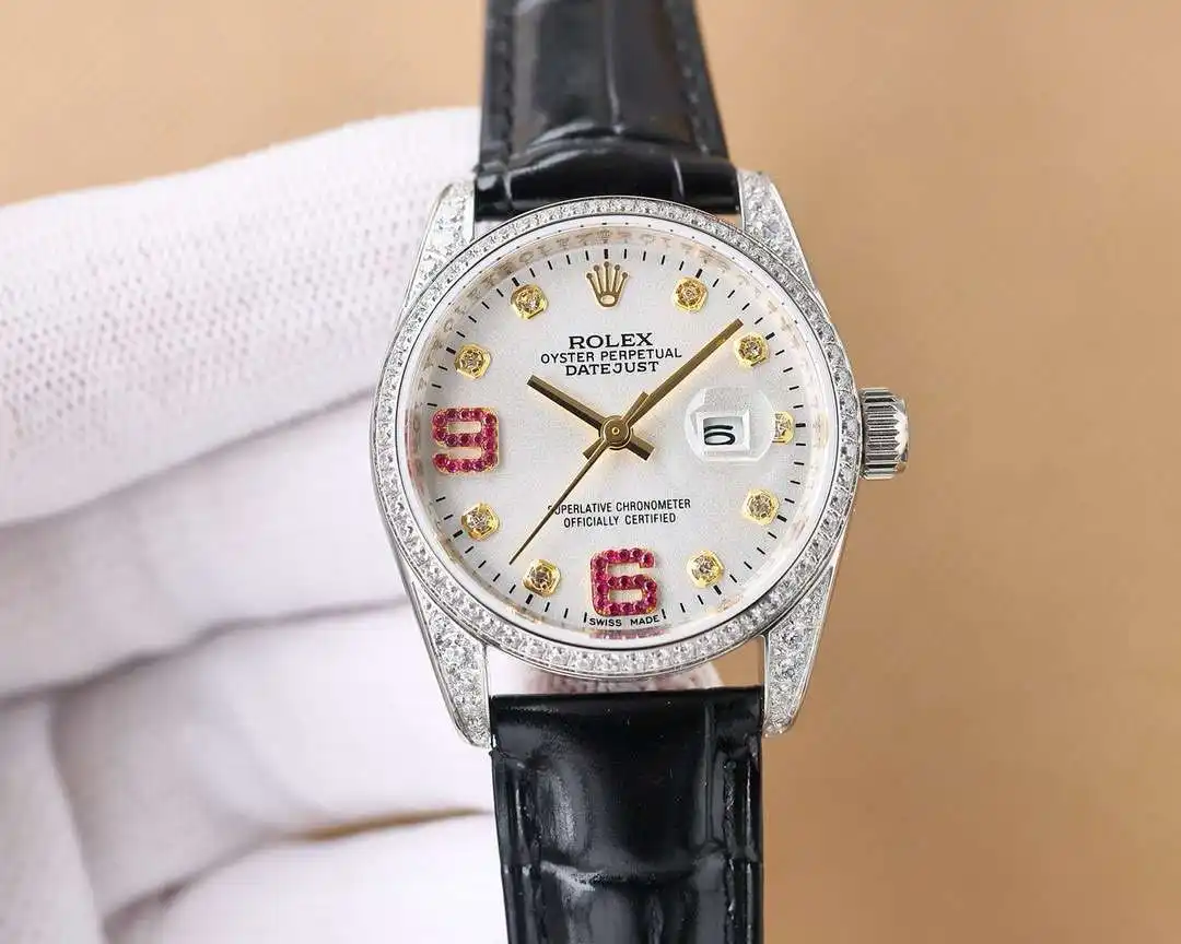 General Watches Watch, women's watch with original fully automatic mechanical movement, top 316 stainless steel case and strap, mineral super mirror, diameter 32cm KK07850 1 view 5
