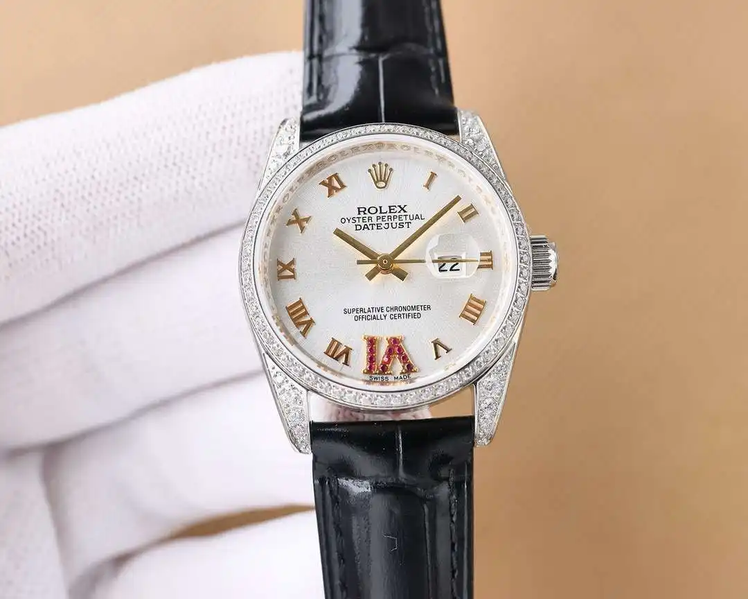 General Watches Watch, women's watch with original fully automatic mechanical movement, top 316 stainless steel case and strap, mineral super mirror, diameter 32cm KK07850 1 view 6