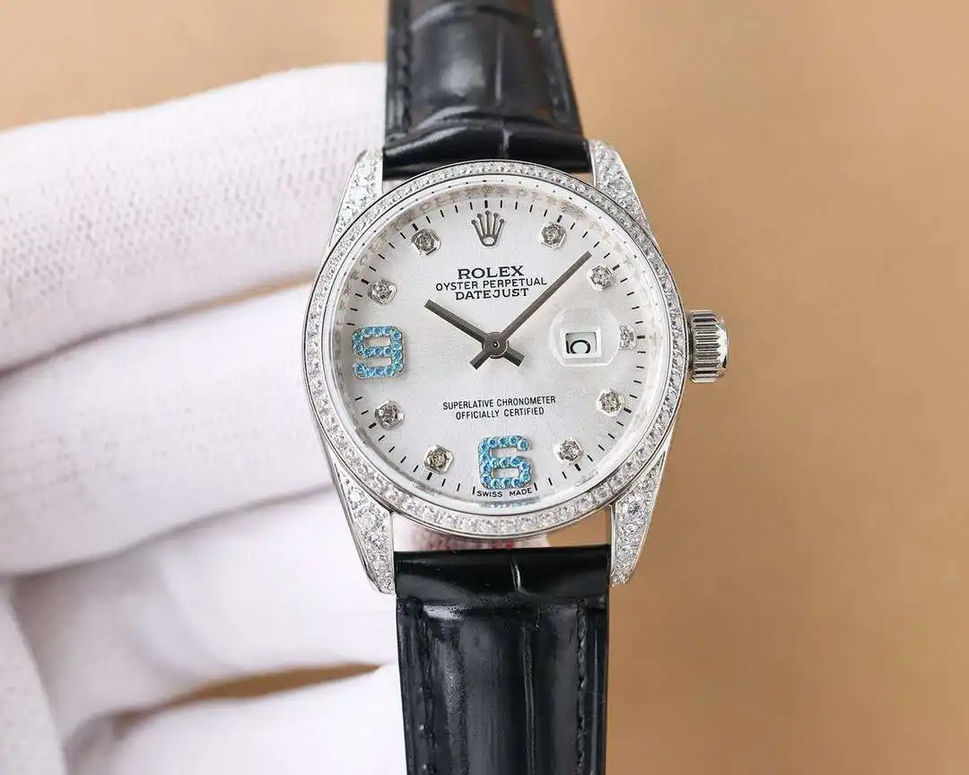General Watches Watch, women's watch with original fully automatic mechanical movement, top 316 stainless steel case and strap, mineral super mirror, diameter 32cm KK07850 1 view 7