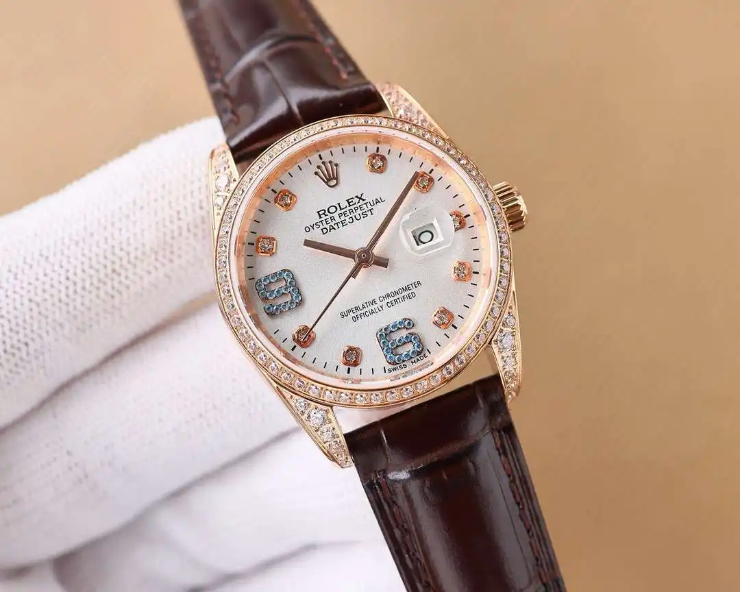 General Watches Watch, women's watch with original fully automatic mechanical movement, top 316 stainless steel case and strap, mineral super mirror, diameter 32cm KK07850 1 view 9