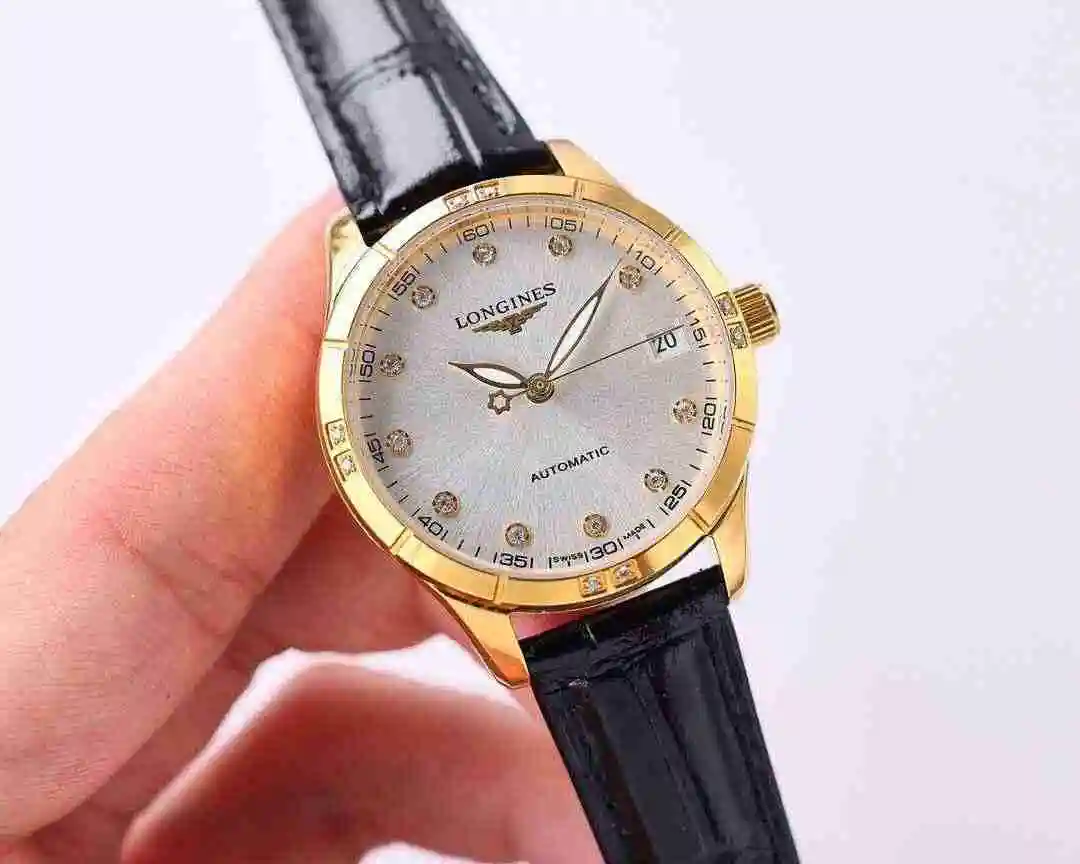 General Watches Longines watch for women with original fully automatic mechanical movement, top grade 316 precision steel case with mineral super strong mirror diameter 33mm kk07800 1 view 7