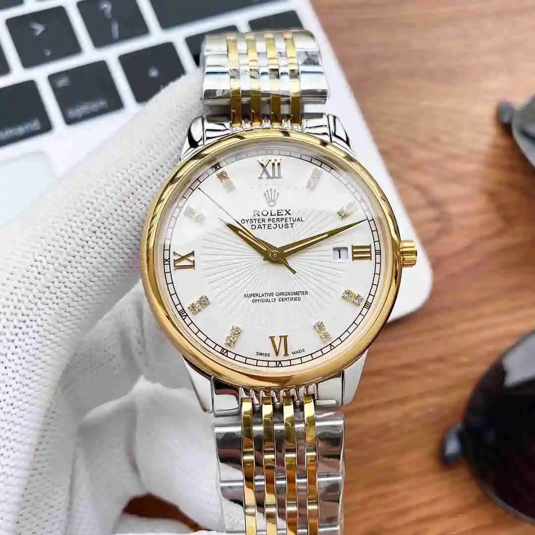 General Watches Rolex Watch Men's Watch Paired with Original Fully Automatic Mechanical Movement Top Grade 316 Precision Steel Case with Mineral Super Strong Mirror Diameter 40mm KK05350 view 6