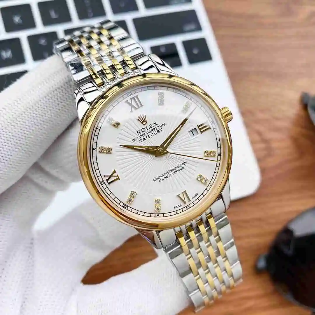 General Watches Rolex Watch Men's Watch Paired with Original Fully Automatic Mechanical Movement Top Grade 316 Precision Steel Case with Mineral Super Strong Mirror Diameter 40mm KK05350 view 7