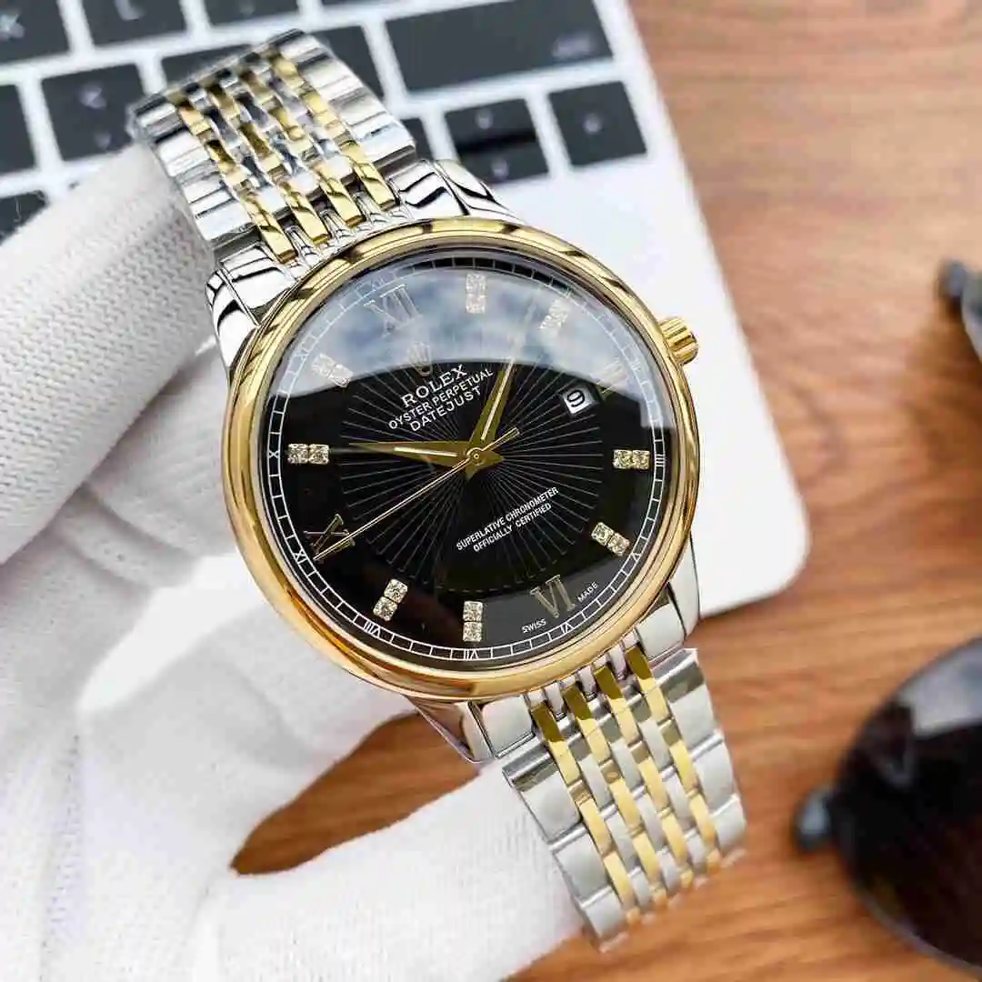 General Watches Rolex Watch Men's Watch Paired with Original Fully Automatic Mechanical Movement Top Grade 316 Precision Steel Case with Mineral Super Strong Mirror Diameter 40mm KK05350 view 8