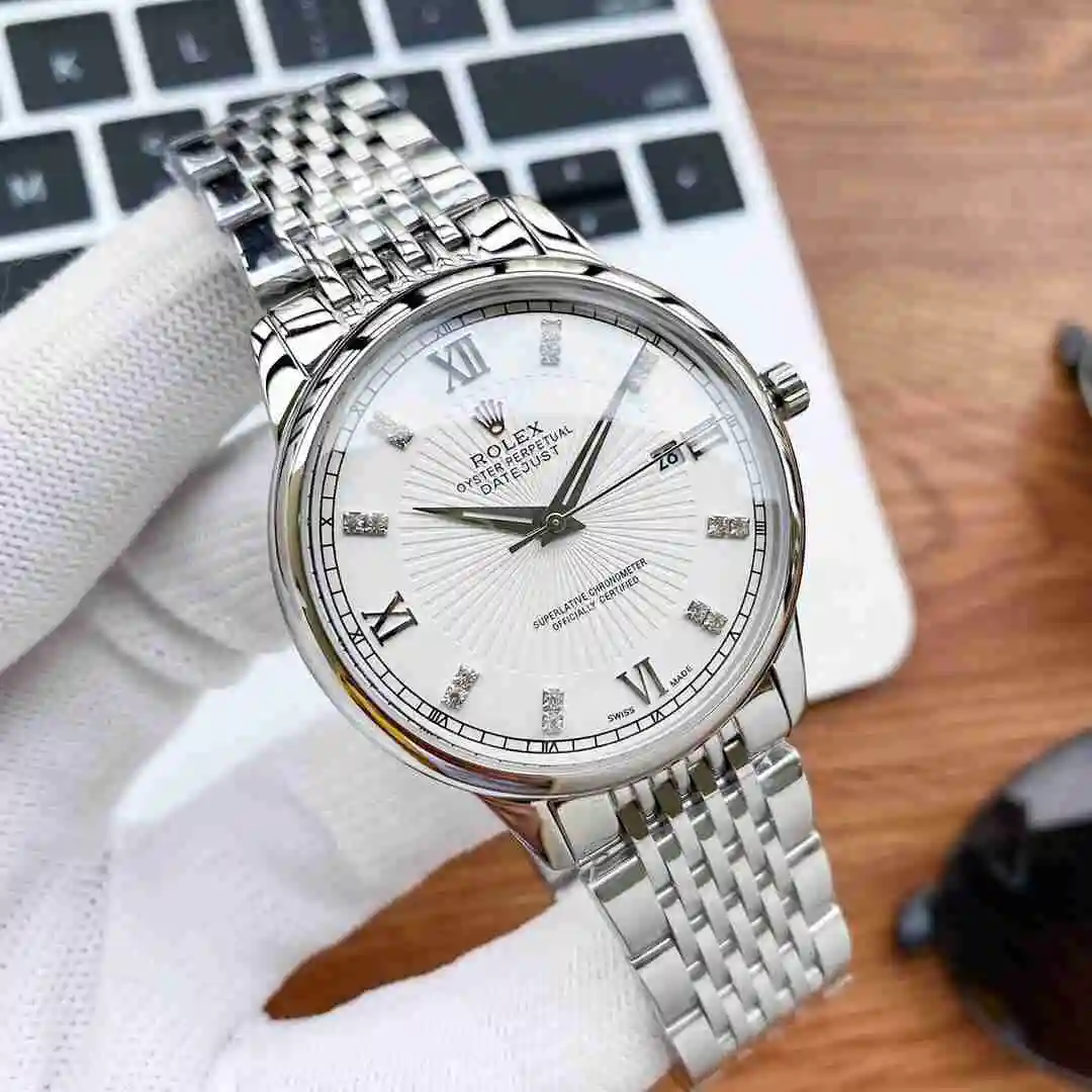 General Watches Rolex Watch Men's Watch Paired with Original Fully Automatic Mechanical Movement Top Grade 316 Precision Steel Case with Mineral Super Strong Mirror Diameter 40mm KK05350 view 9