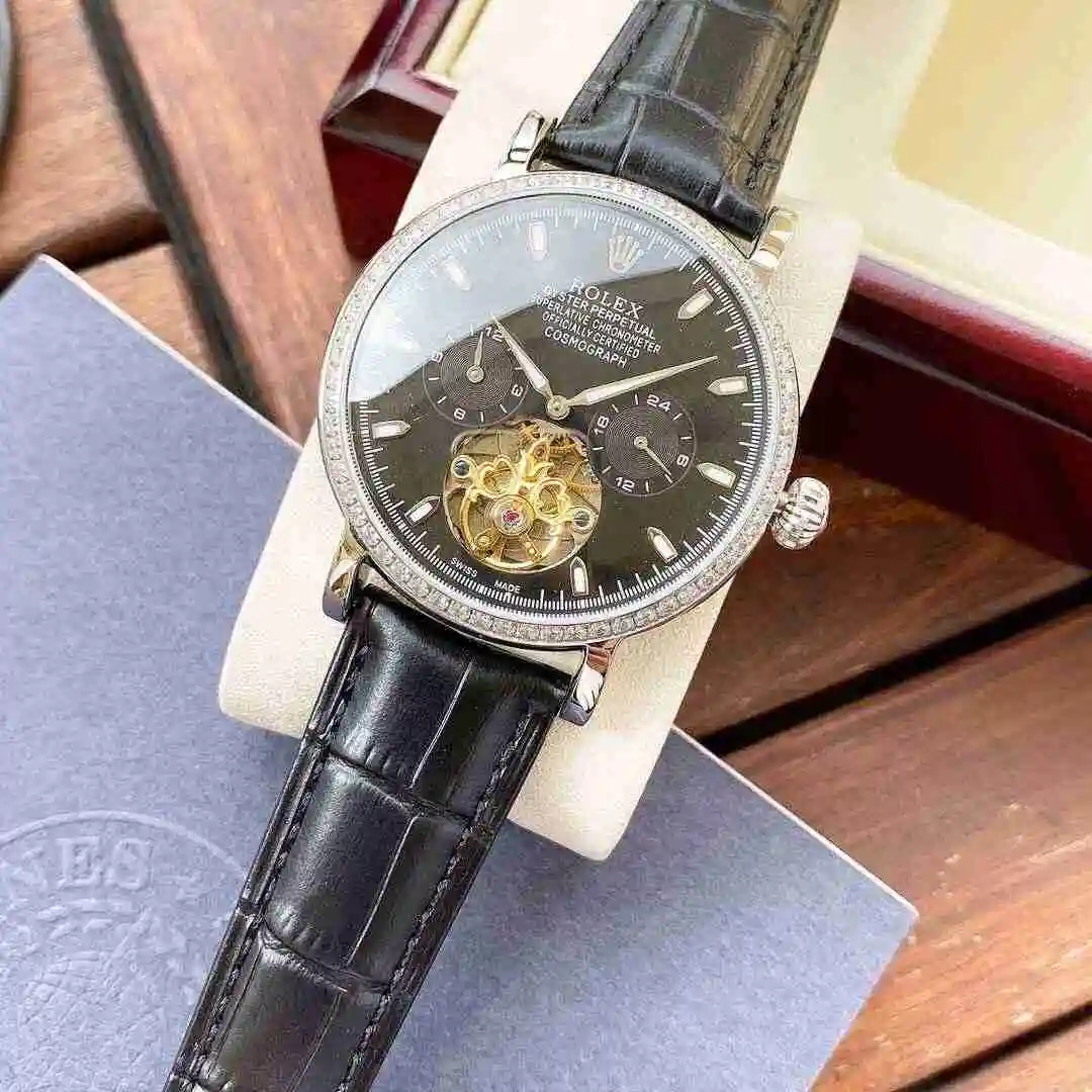 General Watches Rolex Watch Men's Watch Paired with Original Fully Automatic Mechanical Movement Top Grade 316 Precision Steel Case with Mineral Super Strong Mirror Diameter 42mm KK05050 view 3