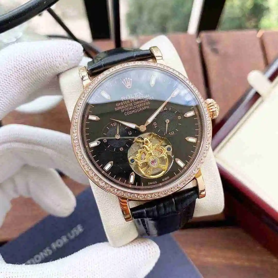 General Watches Rolex Watch Men's Watch Paired with Original Fully Automatic Mechanical Movement Top Grade 316 Precision Steel Case with Mineral Super Strong Mirror Diameter 42mm KK05050 view 5