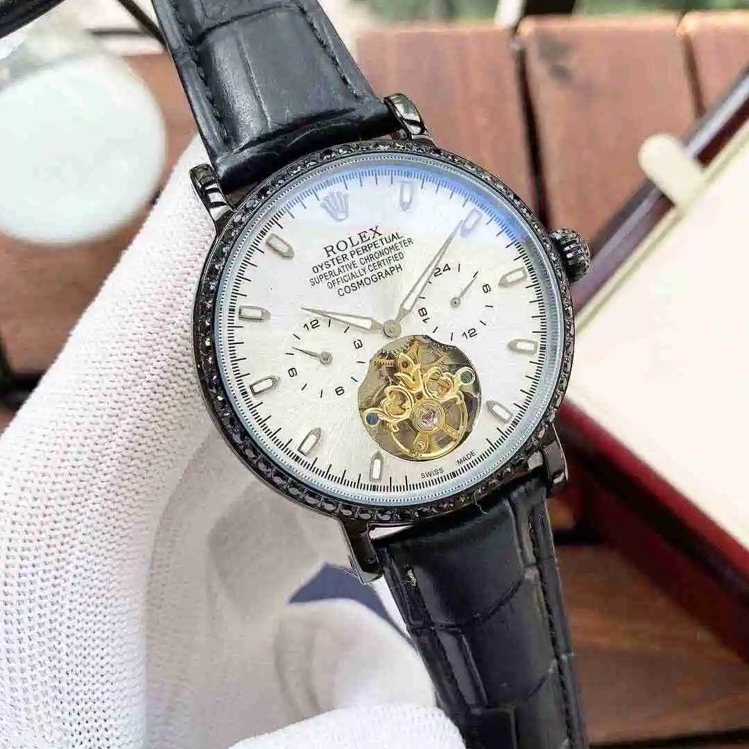 General Watches Rolex Watch Men's Watch Paired with Original Fully Automatic Mechanical Movement Top Grade 316 Precision Steel Case with Mineral Super Strong Mirror Diameter 42mm KK05050 view 7