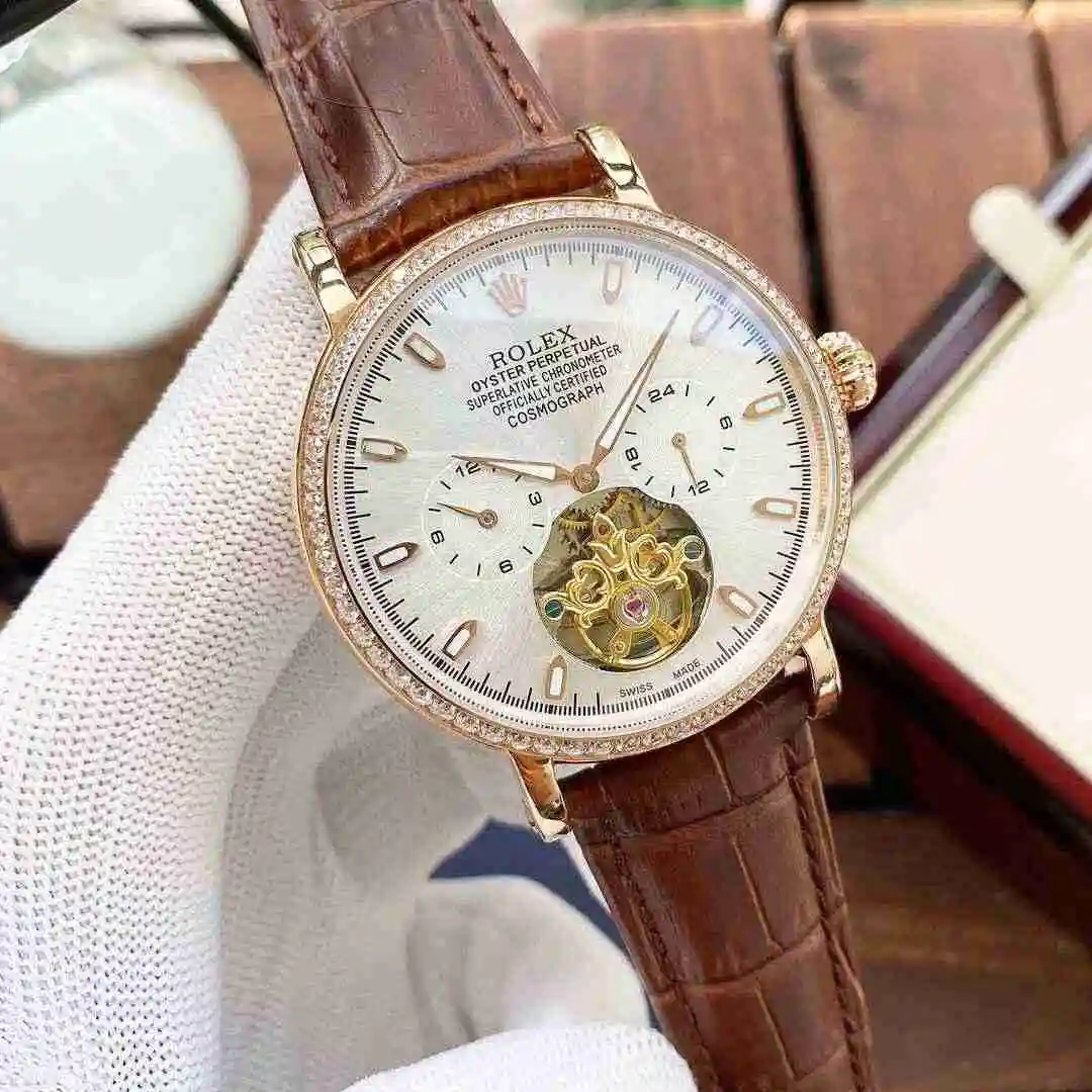 General Watches Rolex Watch Men's Watch Paired with Original Fully Automatic Mechanical Movement Top Grade 316 Precision Steel Case with Mineral Super Strong Mirror Diameter 42mm KK05050 view 8