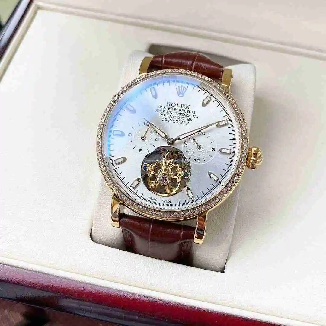 General Watches Rolex Watch Men's Watch Paired with Original Fully Automatic Mechanical Movement Top Grade 316 Precision Steel Case with Mineral Super Strong Mirror Diameter 42mm KK05050 view 9