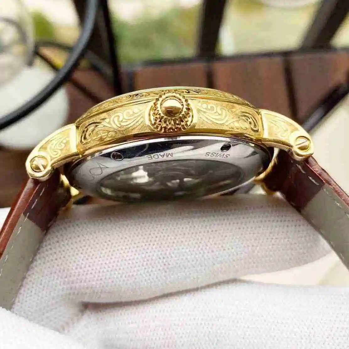 General Watches Patek Philippe Watch Men's Watch Paired with Original Fully Automatic Mechanical Movement Top Grade 316 Precision Steel Case Case with Mineral Super Strong Mirror Diameter 42mm KK05650 view 4