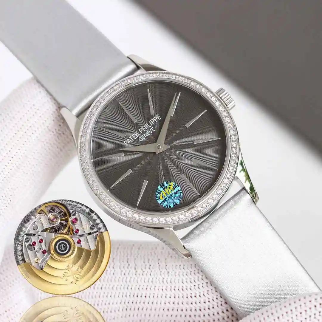 General Watches Patek Philippe Watch Women's Watch Paired with Original Fully Automatic Mechanical Movement Top Grade 316 Precision Steel Case with Mineral Super Strong Mirror Diameter 33mm kk012500 view 9