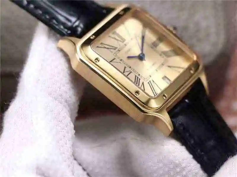 Cartier Santos-DUMONT Men's 49mmX36mm Thickness 9mm, Women's 44mmX33mm Thickness 9mm Watch view 5