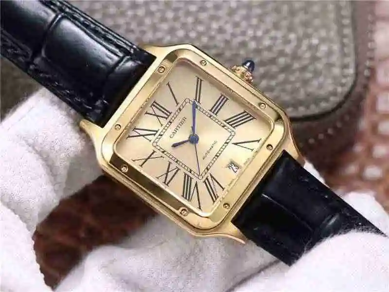 Cartier Santos-DUMONT Men's 49mmX36mm Thickness 9mm, Women's 44mmX33mm Thickness 9mm Watch view 9