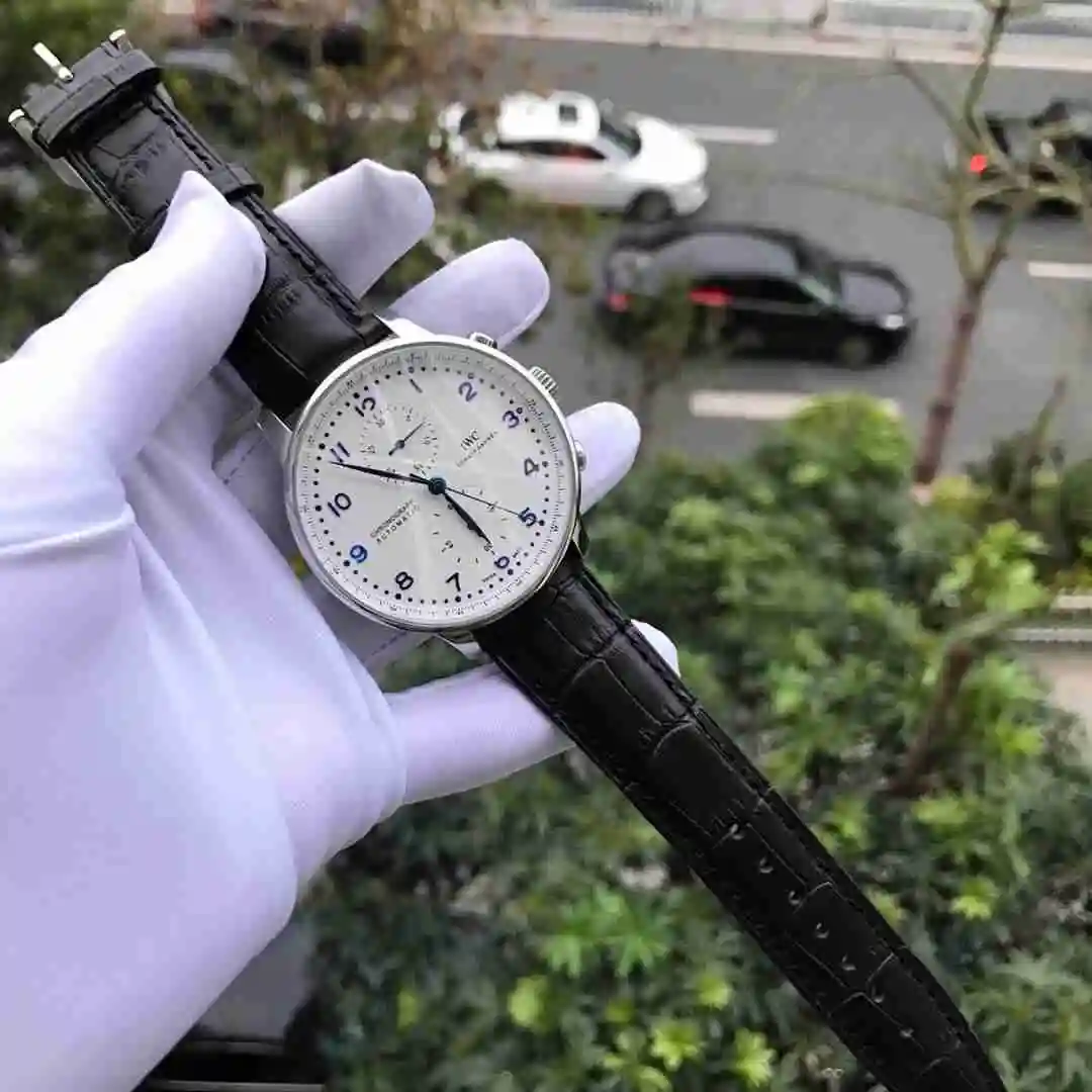 General Watches IWC Wanguo Watch Men's Watch Paired with Original Fully Automatic Mechanical Movement Top Grade 316 Precision Steel Case with Mineral Super Strong Mirror Diameter 42mm KK02950 view 5