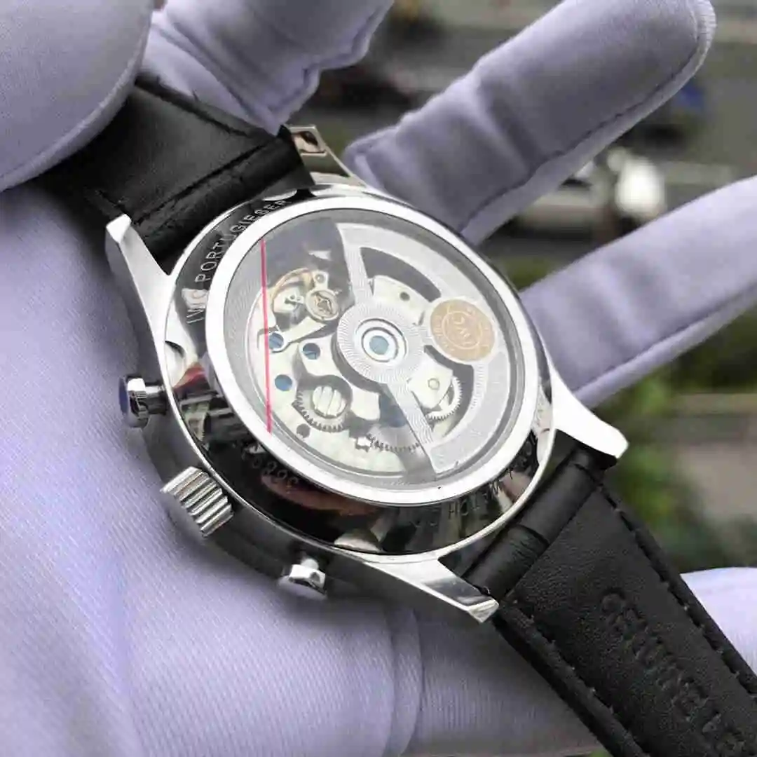 General Watches IWC Wanguo Watch Men's Watch Paired with Original Fully Automatic Mechanical Movement Top Grade 316 Precision Steel Case with Mineral Super Strong Mirror Diameter 42mm KK02950 view 6