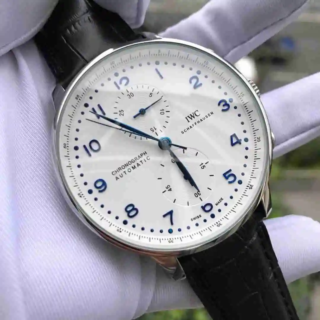 General Watches IWC Wanguo Watch Men's Watch Paired with Original Fully Automatic Mechanical Movement Top Grade 316 Precision Steel Case with Mineral Super Strong Mirror Diameter 42mm KK02950 view 9