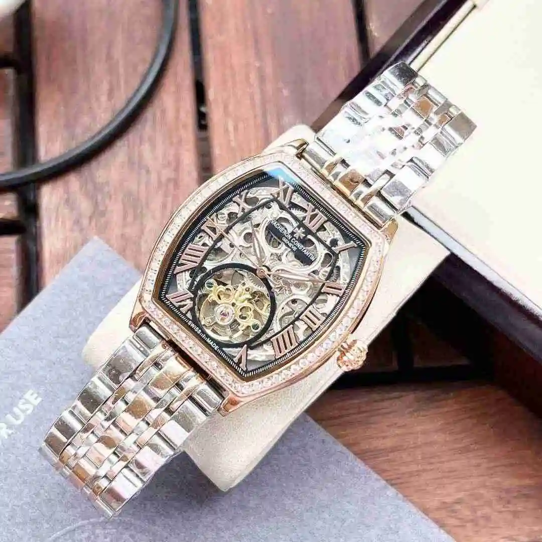 General Watches Vacheron Constantin Jiangshi Danton Watch Men's Watch Paired with Original Fully Automatic Mechanical Movement, Top Grade 316 Precision Steel Case with Mineral Super Strong Mirror Diameter 42mm KK05900 view 3