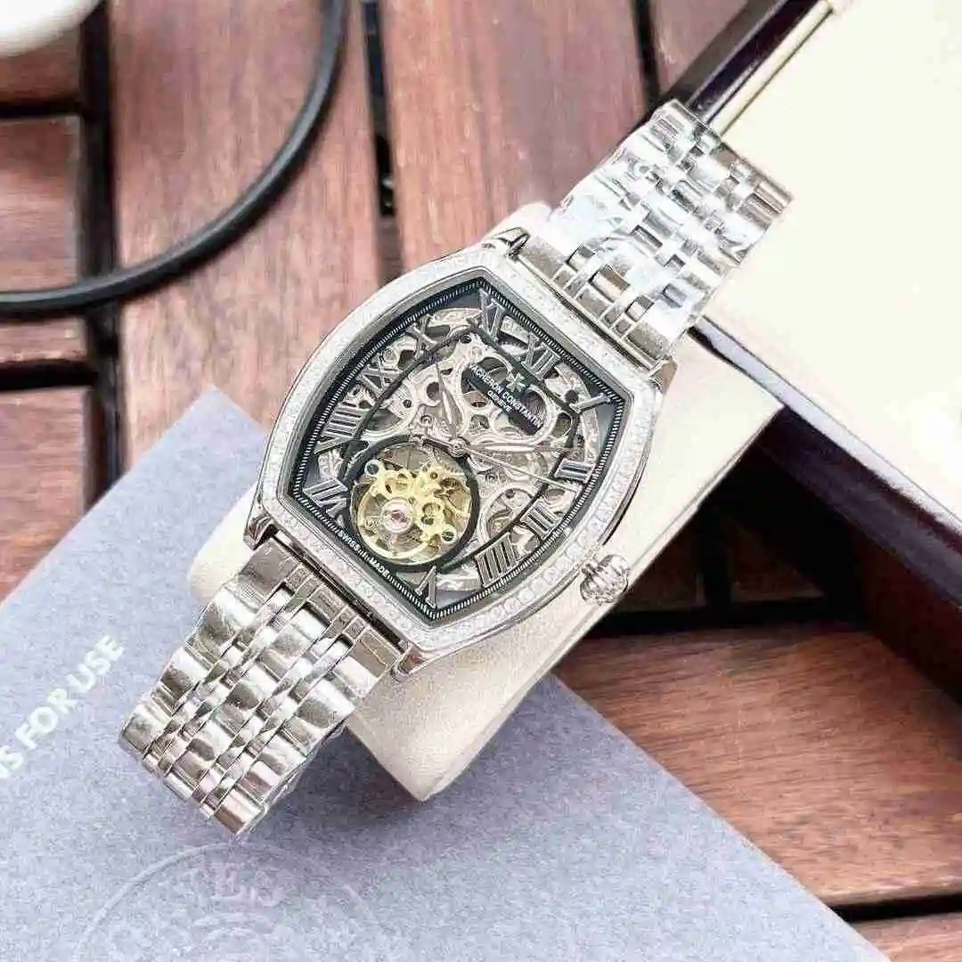 General Watches Vacheron Constantin Jiangshi Danton Watch Men's Watch Paired with Original Fully Automatic Mechanical Movement, Top Grade 316 Precision Steel Case with Mineral Super Strong Mirror Diameter 42mm KK05900 view 4