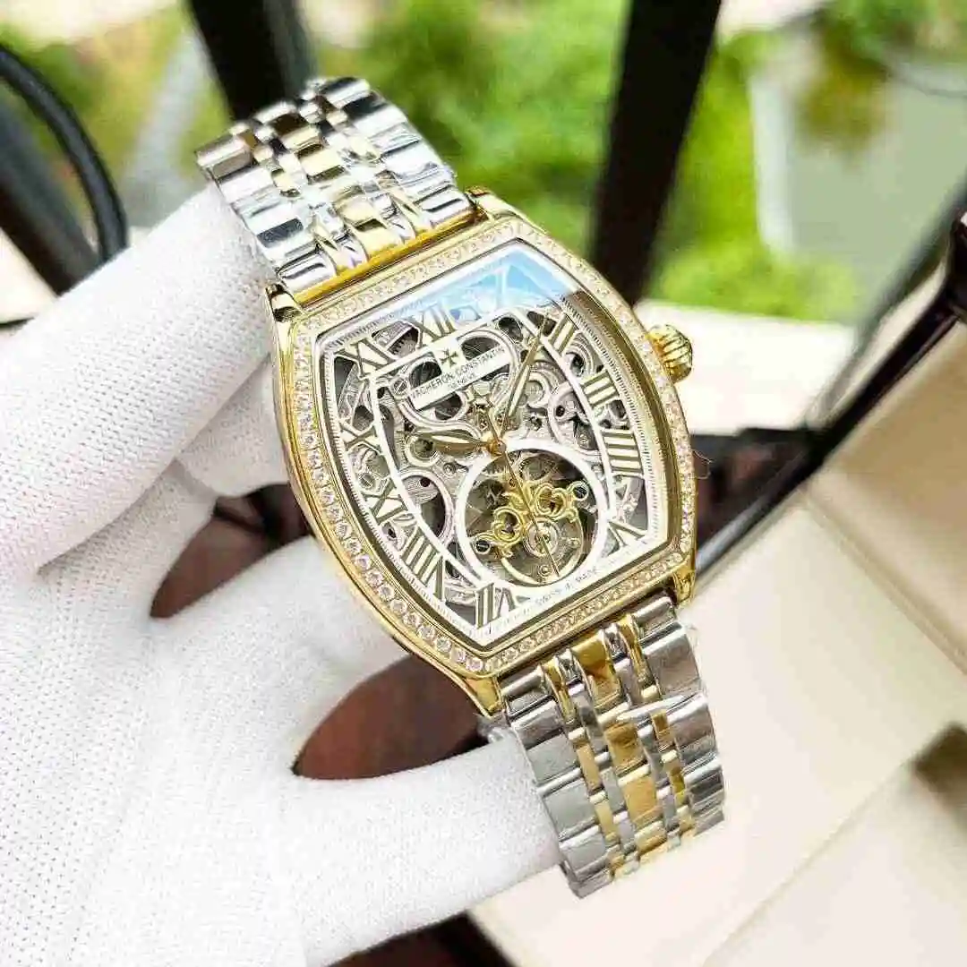 General Watches Vacheron Constantin Jiangshi Danton Watch Men's Watch Paired with Original Fully Automatic Mechanical Movement, Top Grade 316 Precision Steel Case with Mineral Super Strong Mirror Diameter 42mm KK05900 view 7