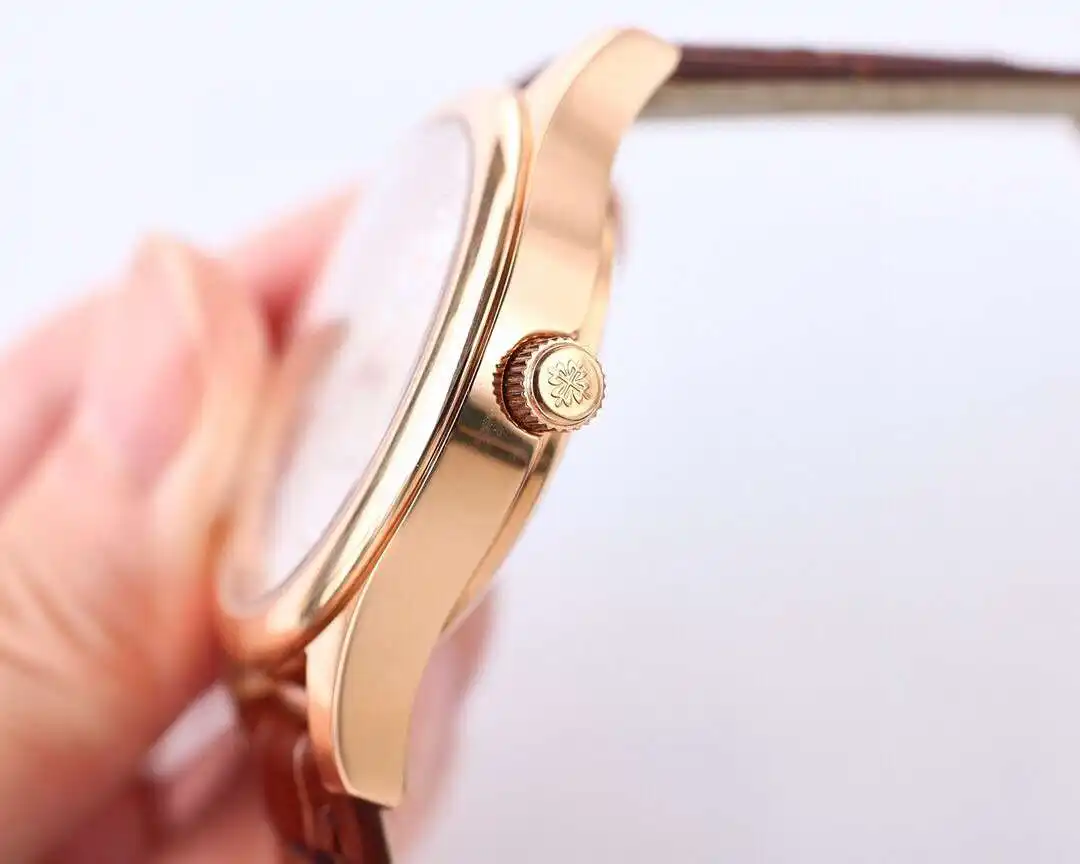 General Watches Patek Philippe Patek@Philippe watch men's watch with original fully automatic mechanical movement top 316 stainless steel case strap mineral super mirror diameter 40mm KK06850 3 view 4