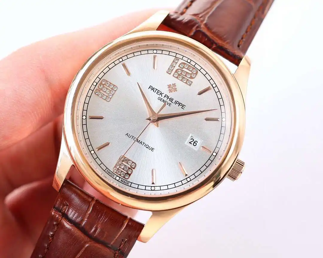 General Watches Patek Philippe Patek@Philippe watch men's watch with original fully automatic mechanical movement top 316 stainless steel case strap mineral super mirror diameter 40mm KK06850 3 view 5