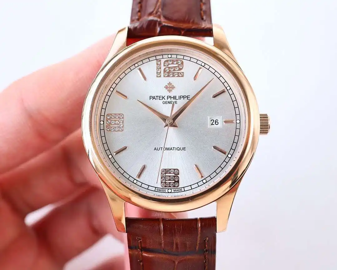 General Watches Patek Philippe Patek@Philippe watch men's watch with original fully automatic mechanical movement top 316 stainless steel case strap mineral super mirror diameter 40mm KK06850 3 view 6