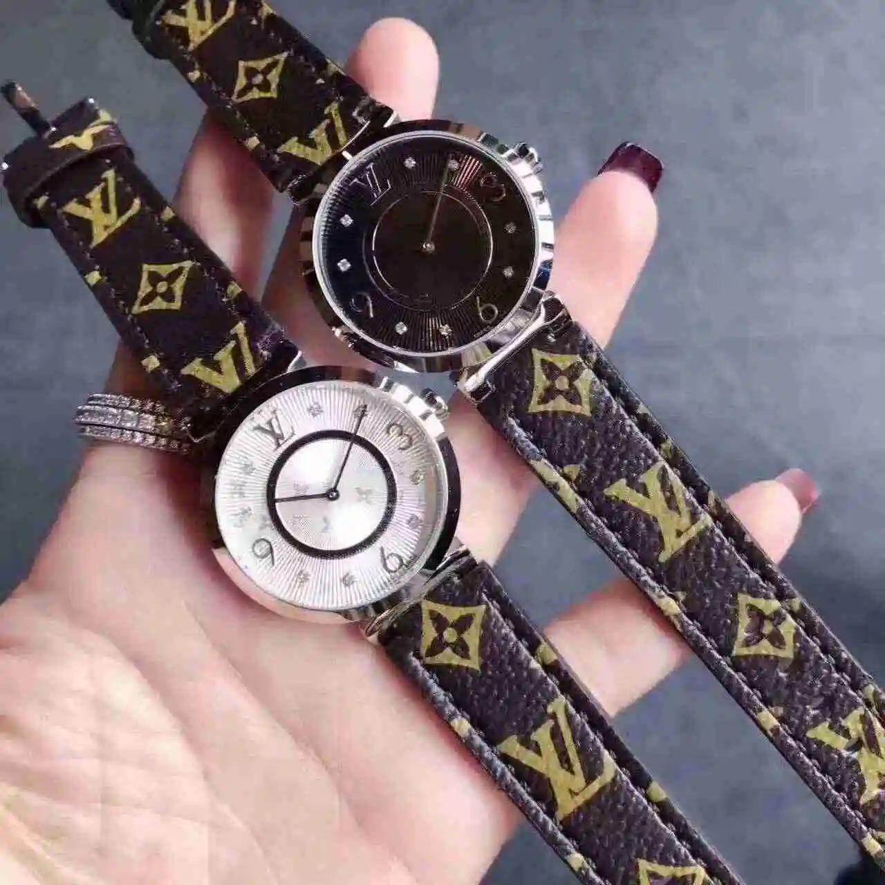 General Watches LV watch for women with original fully automatic mechanical movement, top grade 316 precision steel case with mineral super strong mirror diameter 34mm KK02750 view 6