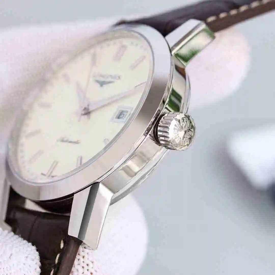 General Watches Longines Watch Men's Watch Paired with Original Fully Automatic Mechanical Movement Top grade 316 Precision Steel Case with Mineral Super Strong Mirror Diameter 40mm kk08250 1 view 2